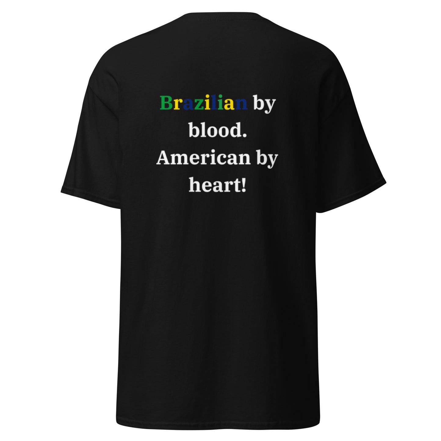 Brazilian heritage and American heart unisex T-Shirt