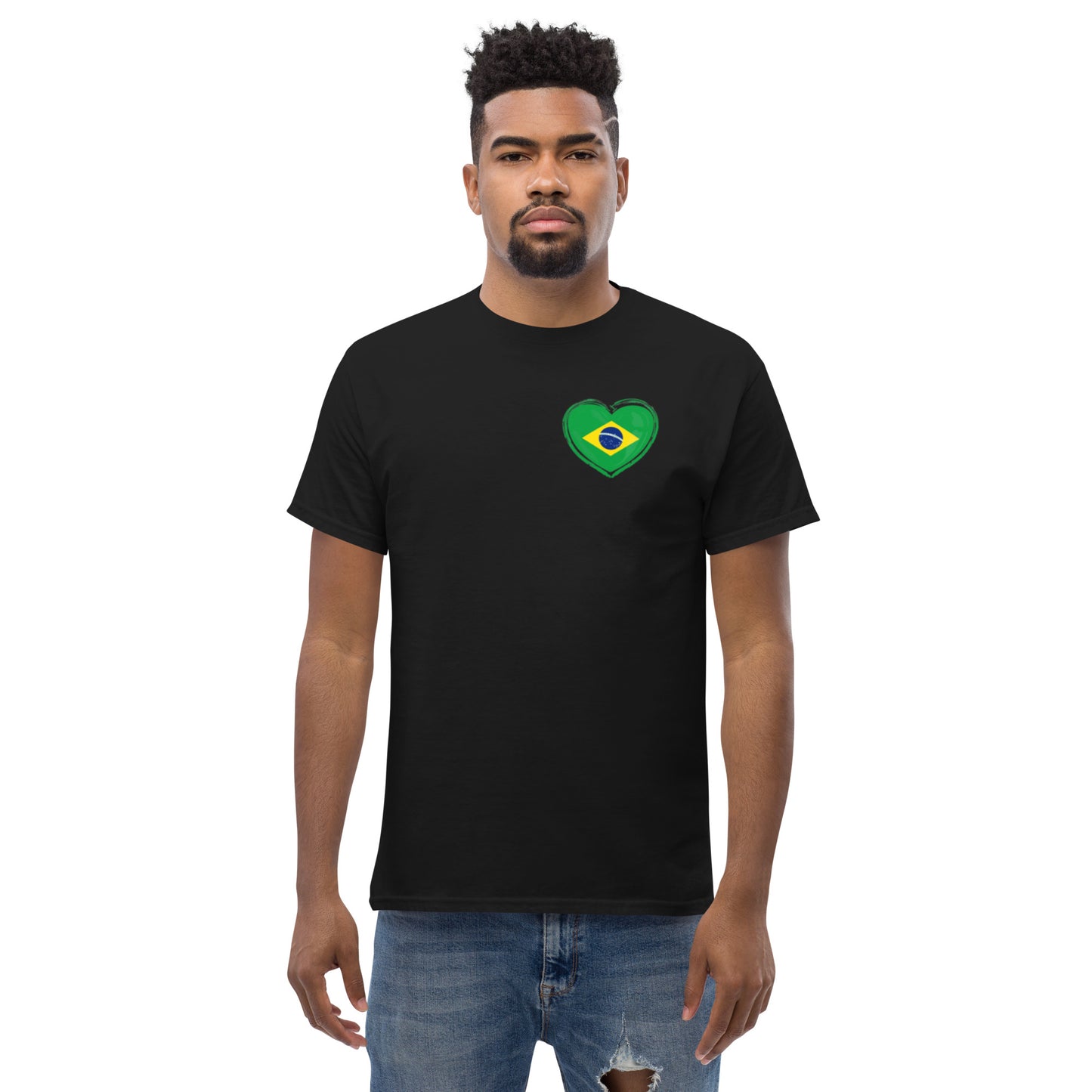 Brazilian heritage and American heart unisex T-Shirt