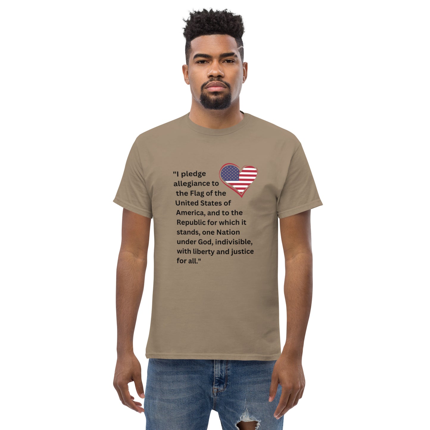 The Pledge of Allegiance Patriot unisex T-Shirt