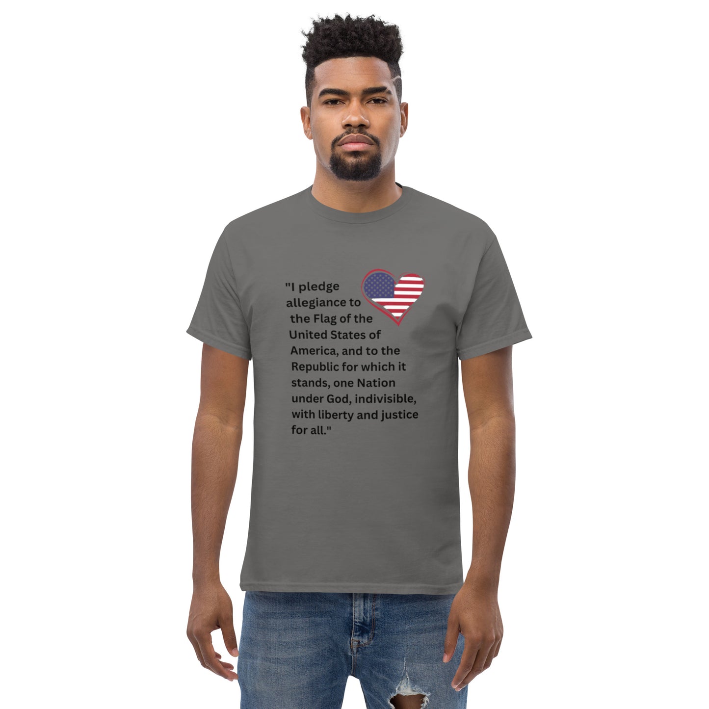 The Pledge of Allegiance Patriot unisex T-Shirt