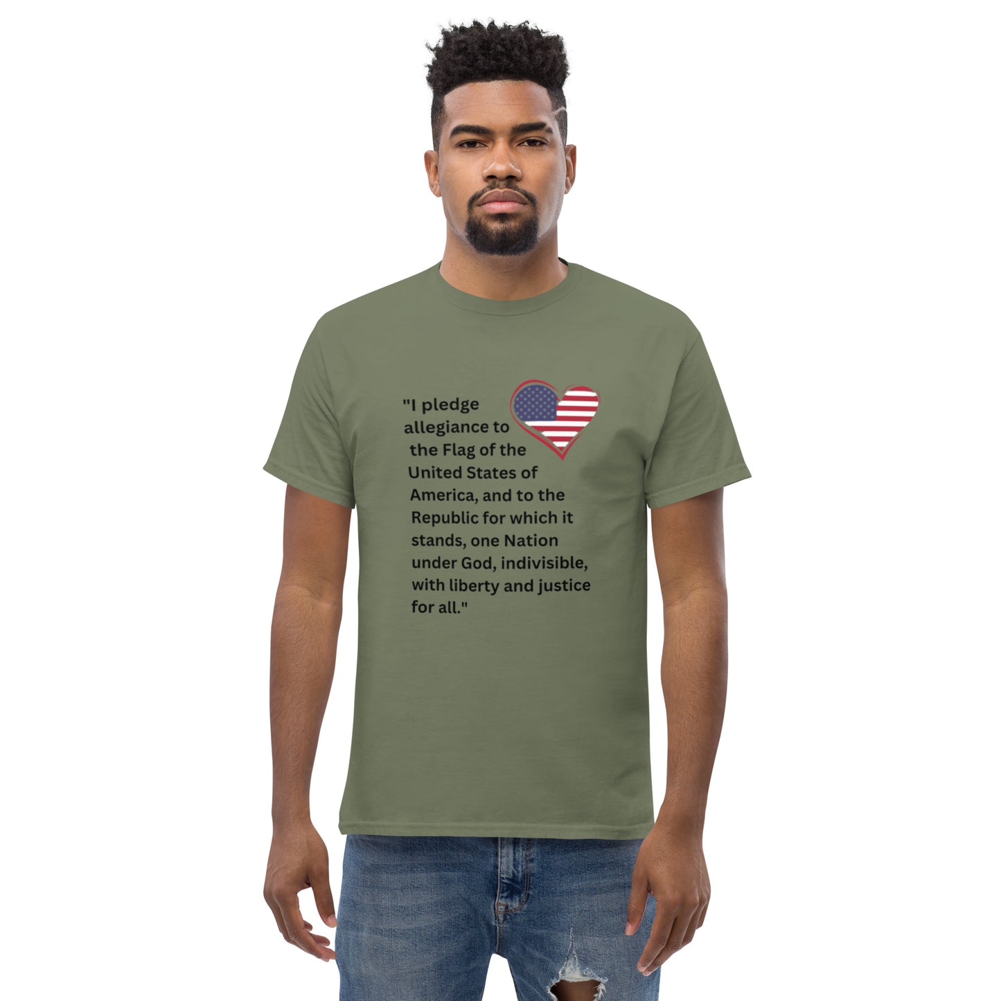 The Pledge of Allegiance Patriot unisex T-Shirt