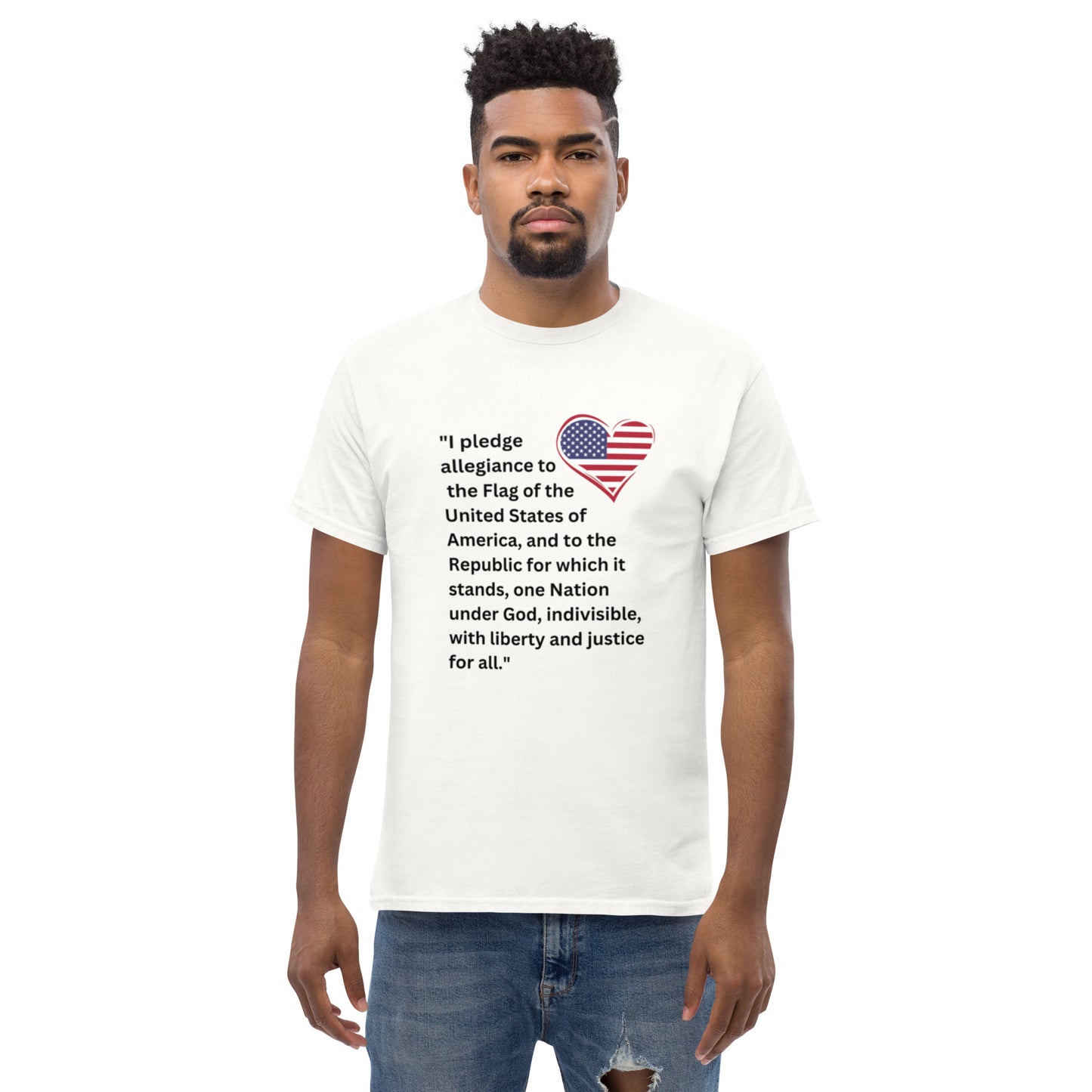 The Pledge of Allegiance Patriot unisex T-Shirt