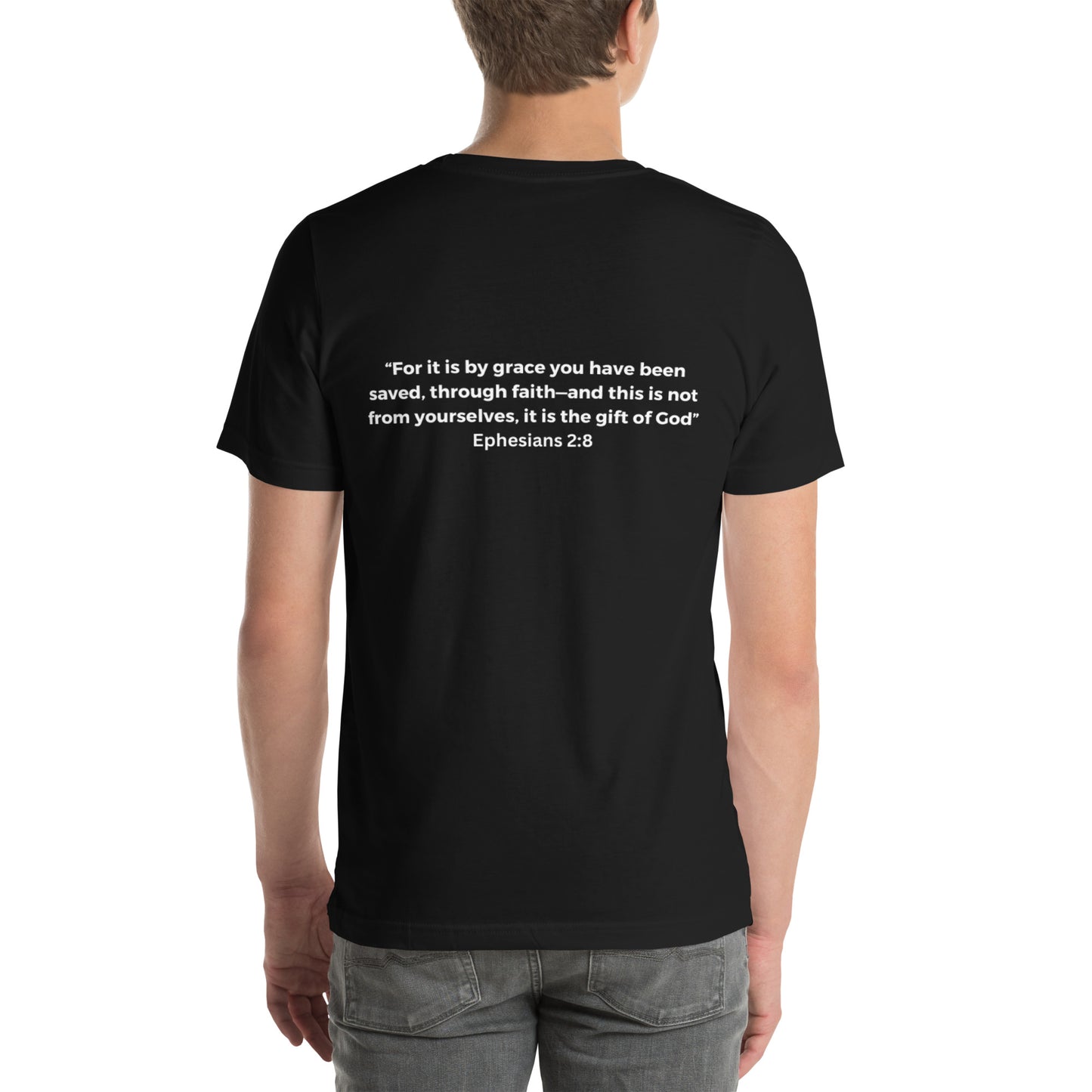 GRACE Ephesians 2:8 Bible verse T-Shirt