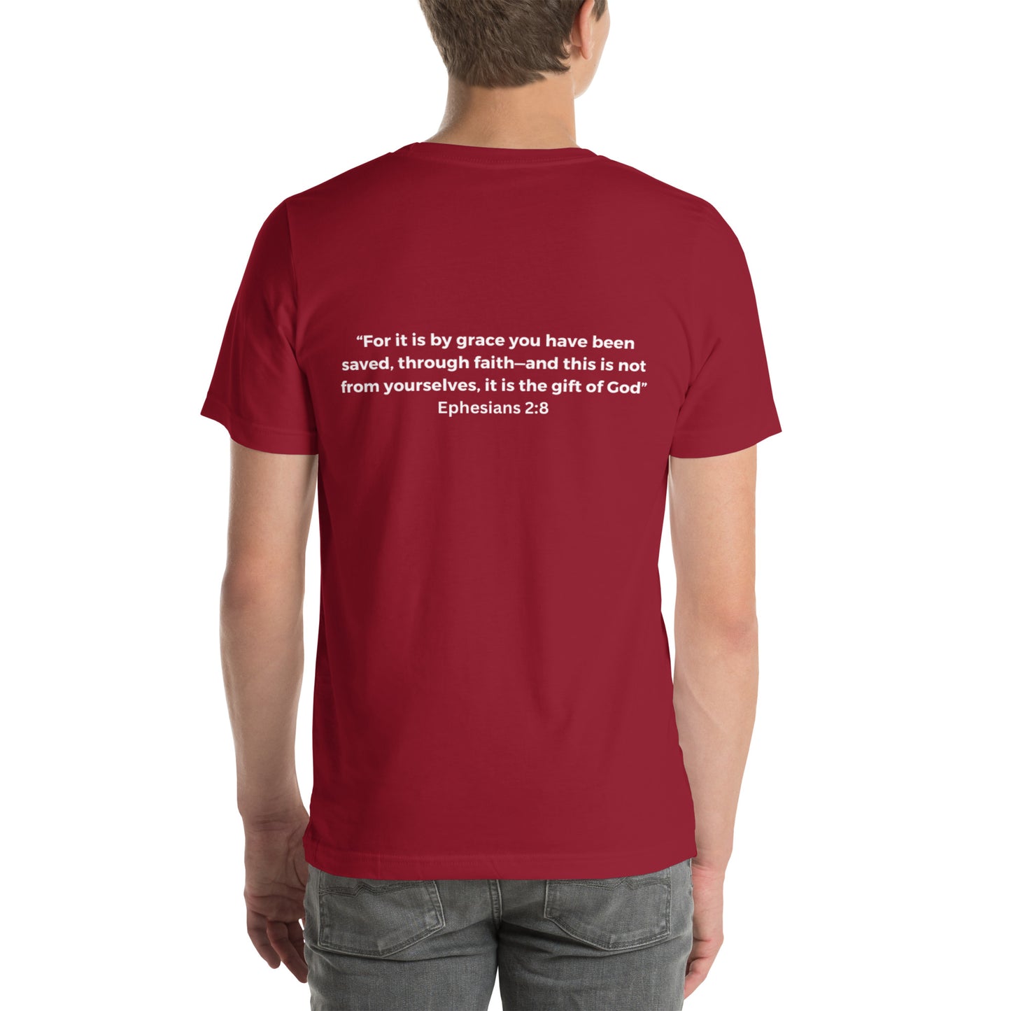 GRACE Ephesians 2:8 Bible verse T-Shirt