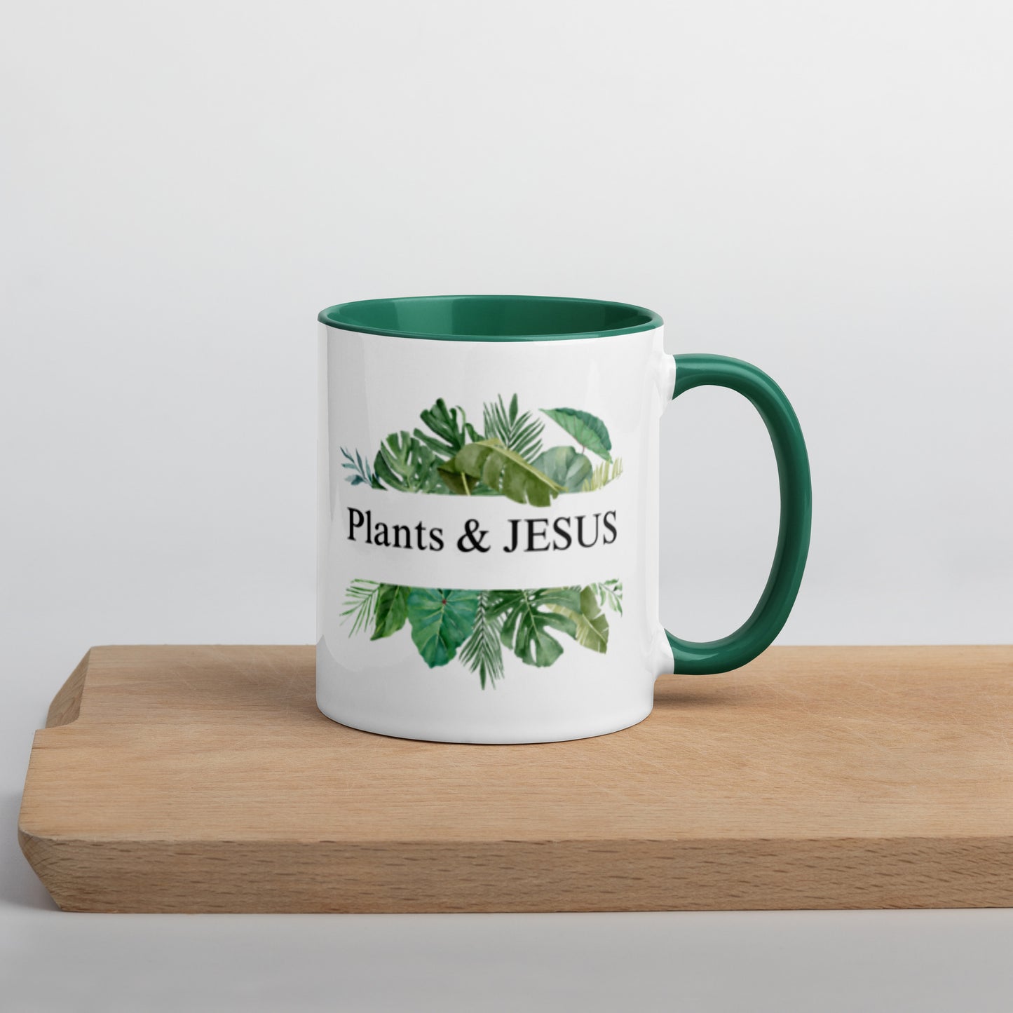 Plants & Jesus Mug