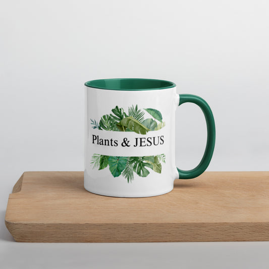 Plants & Jesus Mug